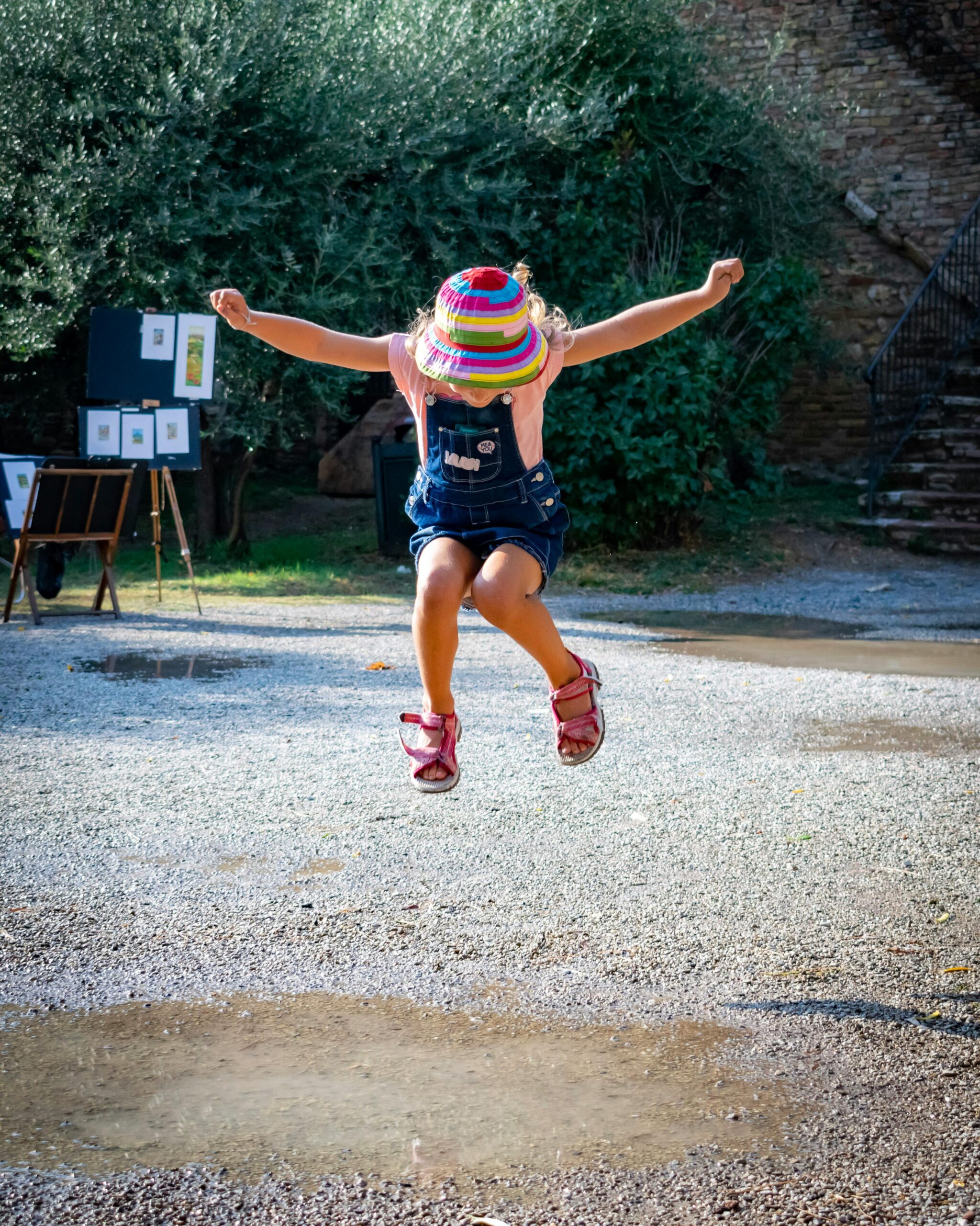 Girl Jumping